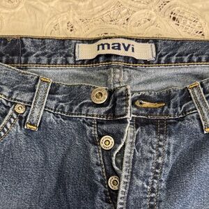 💠 Mavi Low Rise Denim Jeans in Classic Blue